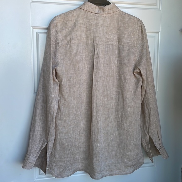 J. Mclaughlin linen button down shirt - Picture 4 of 8